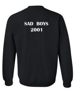sad boys sweatshirt back