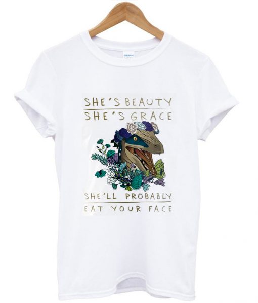 she's beauty shes grace shell probably Tshirt