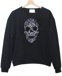 skull head sweatshirt