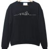 smile sweatshirt