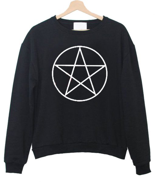 star cyrcle logo sweatshirt