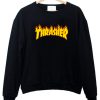 thrasher logo sweatshirt