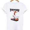 thrasher on you surf tshirt