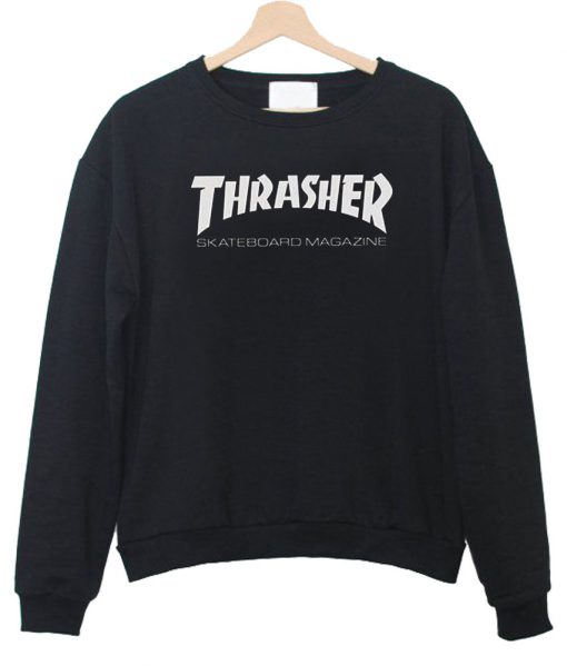 thrasher skateboard sweatshirt