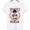 vegeta gym power from pain tshirt