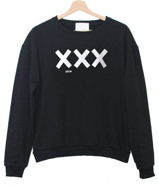 xxx 28 cm sweatshirt