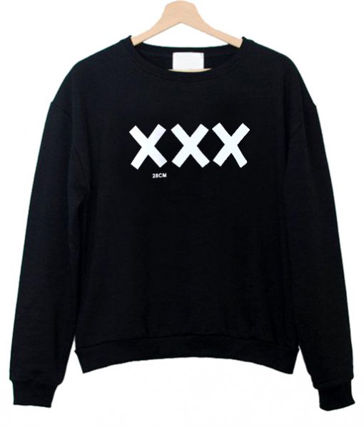 xxx 28cm sweatshirt