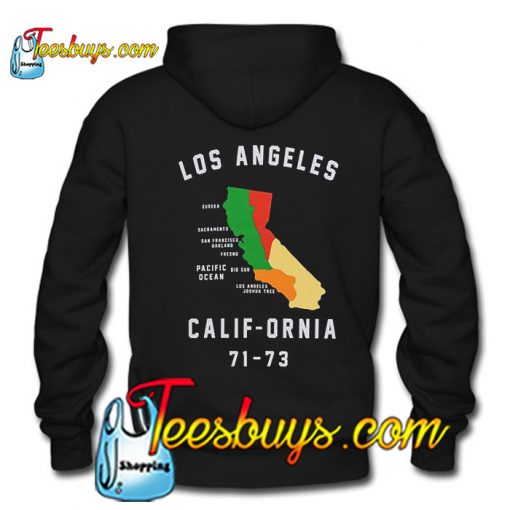 Los Angeles Calif-Ornia 71-73 Hoodie