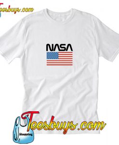 Nasa Usa Flag T-shirt