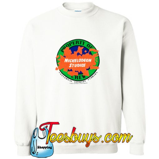 Property Of Nickelodeon Studios sweatshirt