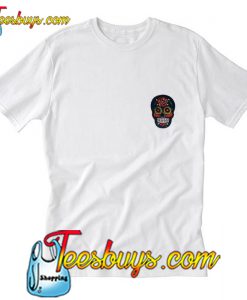 Suspicious Skull T Shirt