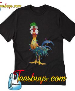 Chicken Hei Hei Christmas light T-Shirt