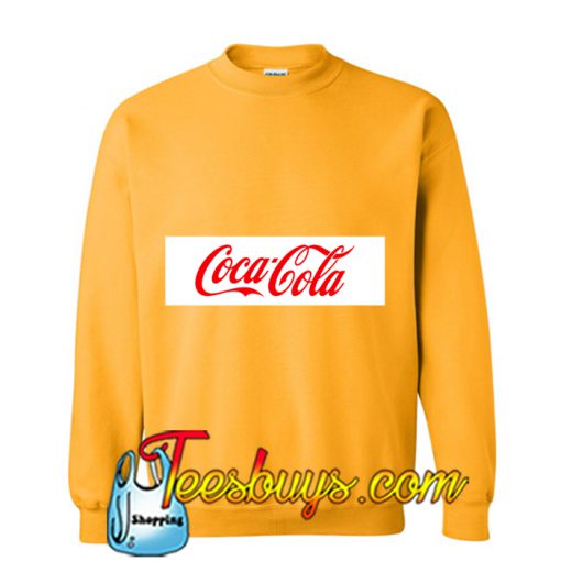 Coca Cola Logo Sweatshirt