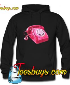 Pink Telephone Hoodie