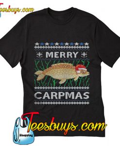 Santa Claus Carpmas Merry Carpmas Ugly Christmas T Shirt