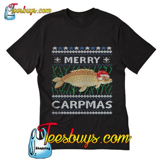 Santa Claus Carpmas Merry Carpmas Ugly Christmas T Shirt