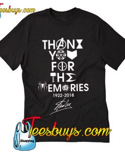 Stan Lee thank you for the memories T-Shirt