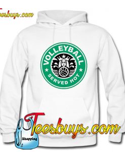 Volleyball Served Hot Hoodie