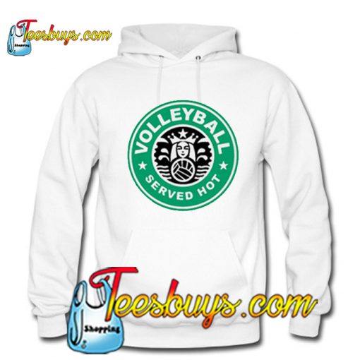 Volleyball Served Hot Hoodie