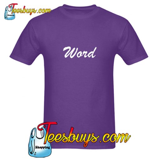 Word T-Shirt