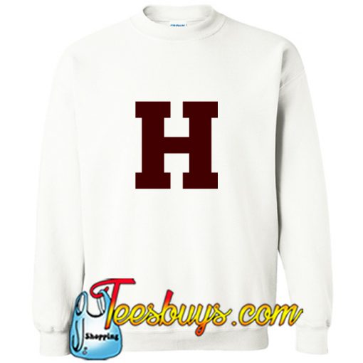 H Font Sweatshirt