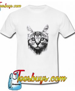 Hypnotized Cat T shirt