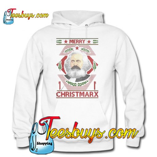 Karl Marx Merry Christmarx Hoodie