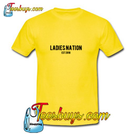 Ladies Nation T Shirt