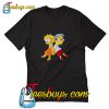 Lisa Simpson and Milhouse Cute T-Shirt