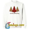 Love Peace Hope Joy trees Christmas Sweatshirt