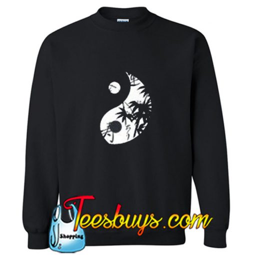 Mens Yin Yang SweatshirtMens Yin Yang Sweatshirt