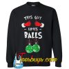 This Guy Loves Balls Christmas Sweatshirt