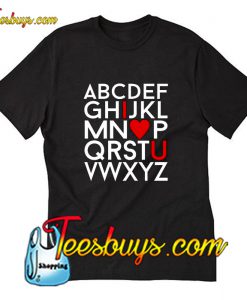 ABC I Love You T-Shirt Pj