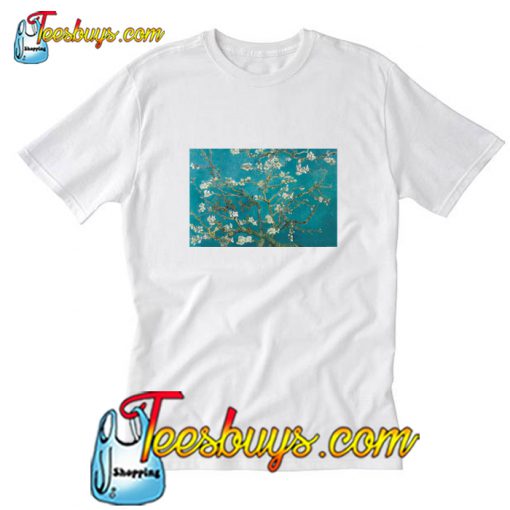 Almond Blossoms by Van Gogh T-Shirt Pj