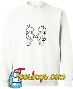 Angel And Devil Baby Sweatshirt Pj