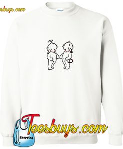 Angel And Devil Baby Trending Sweatshirt Pj