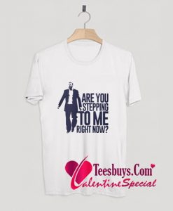 Are You Stepping To Me Right Now T-Shirt Pj