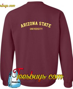 Arizona State University Sweatshirt Back Pj