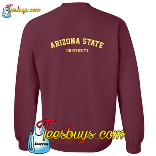 Arizona State University Sweatshirt Back Pj