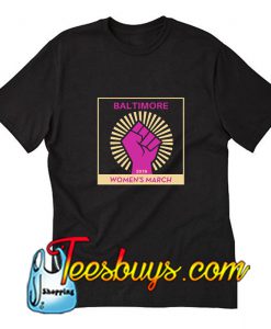 Baltimore Women's March T-Shirt Pj