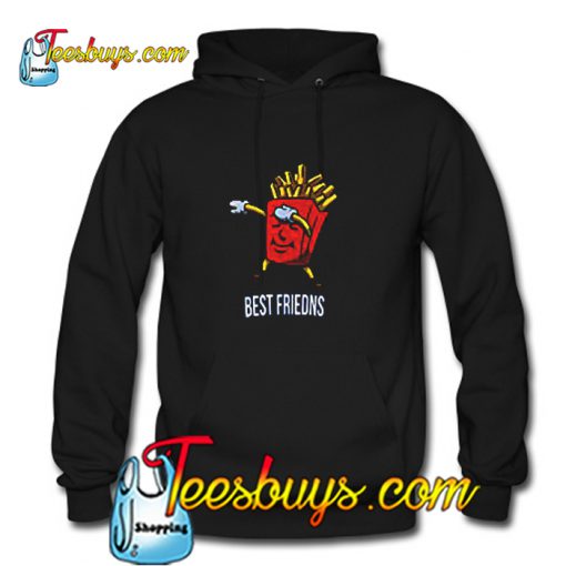 Best Friends Dabbing French Fries Hoodie Pj