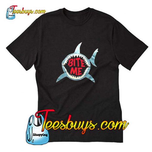 Bite Me Shark Reef Aquarium T-Shirt Pj