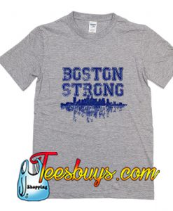 Boston Strong Distressed T-Shirt Pj