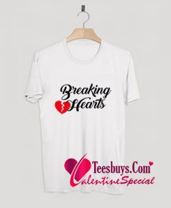 Breaking Hearts Valentines T-Shirt Pj