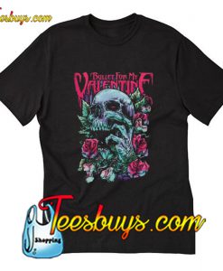 Bullet For My Valentine Red Eye Skull T-Shirt Pj