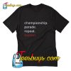 Championship Parade Repeat Boston T-Shirt Pj