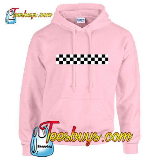 Checkerboard Print Hoodie Pj