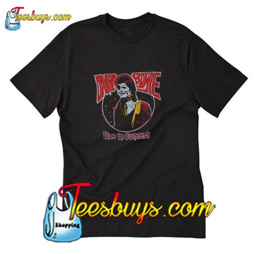 David Bowie Live in Concert T-Shirt Pj