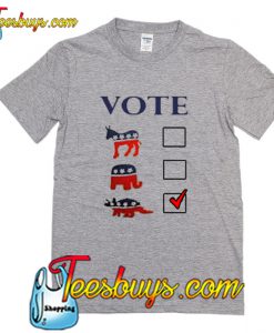 Dinosaur Vote Trending T-Shirt Pj