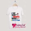 Eat Sleep Fortnite Repeat T-Shirt Pj